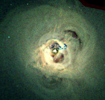 Forr�s: NASA, CXC, IoA, A.Fabian et al.