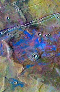 Forrás: Osterloo, NASA, JPL-Caltech, ASU, U of Hawaii