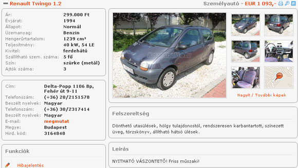 Forr�s: hasznaltauto.hu