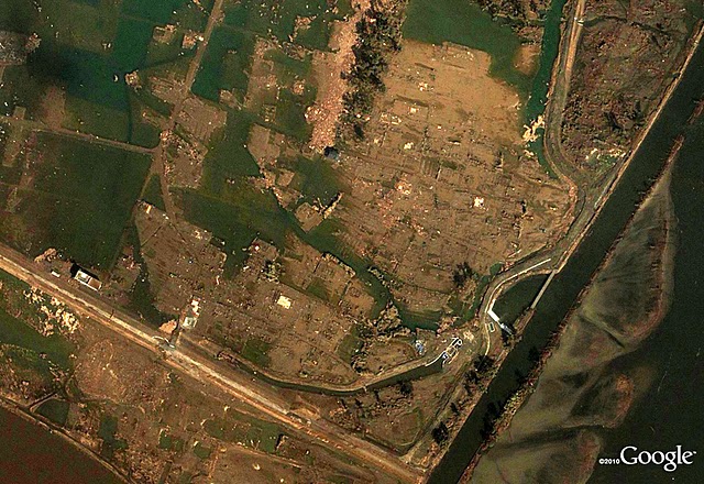Forr�s: Google, DigitalGlobe